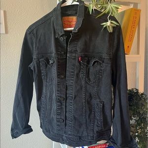 Levi Black Denim Jacket Men’s